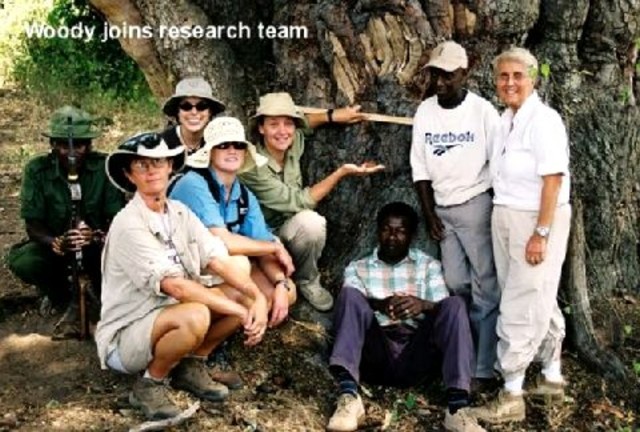 Woodie and the African Research team