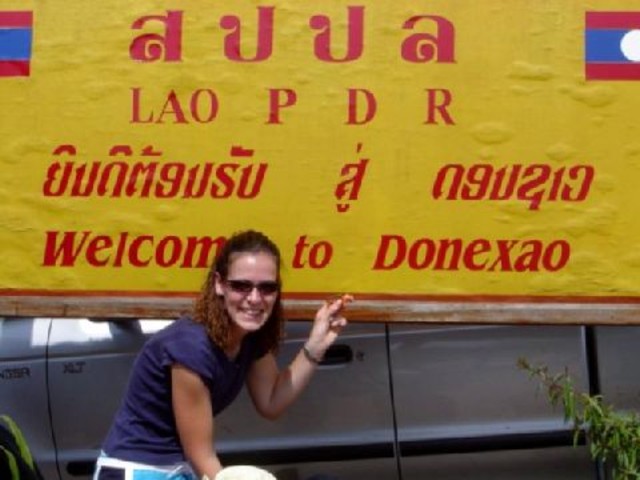 Judy in Laos