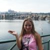 Woodie - Czech - Katerina, Vltava river with Prague Castle in the backround