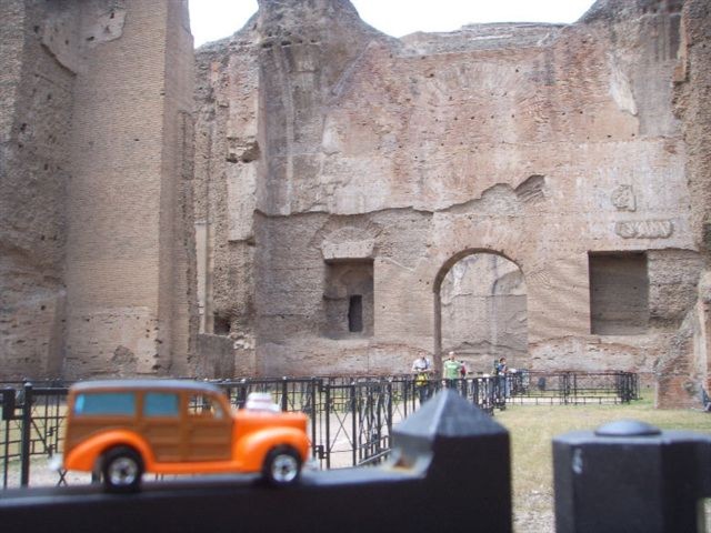 Rome Caracalla Thermes ruins