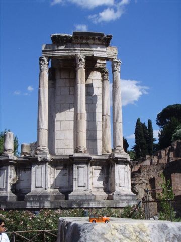 Rome Ruins at Forum Romanum 2