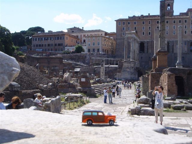 Rome Ruins at Forum Romanum
