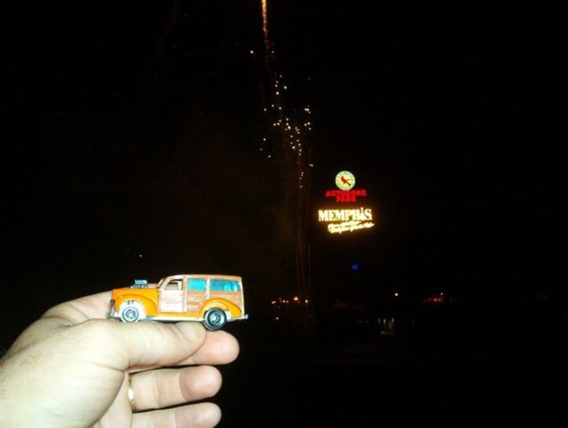 38 Woodie thought that the fireworks were cool