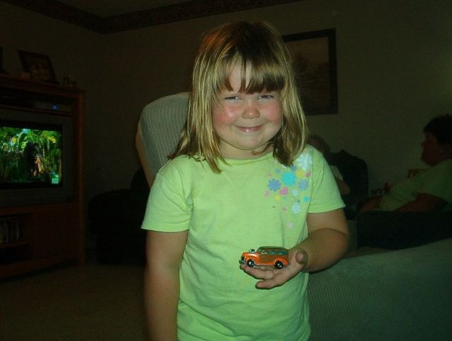90 his daughter, Christa thought woodie was cool